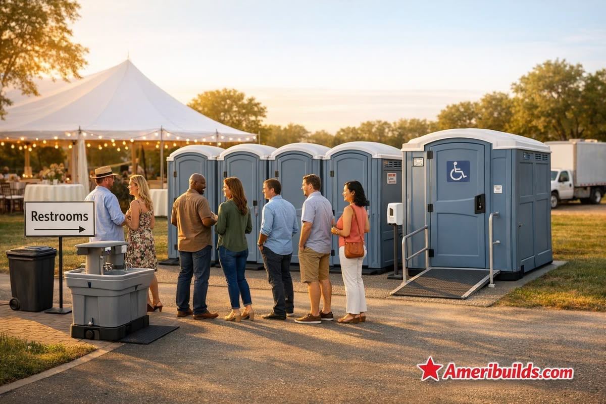 Event & Wedding Portable Restrooms in Rockford, IL